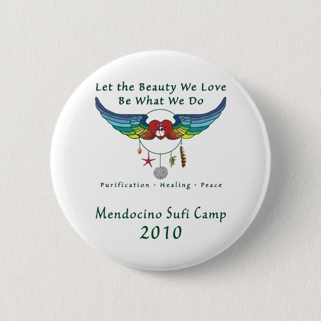 Mendocino Sufi Knopf Lagers 2010 Button (Vorderseite)