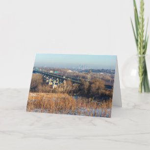 Mendota-Brücke über den Fluss Minnesota Karte