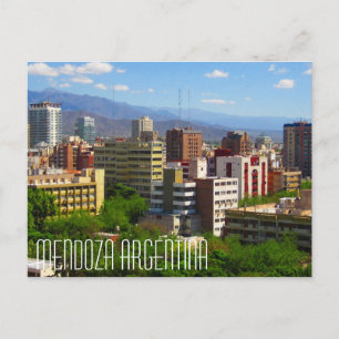 Mendoza Argentinien Postcard Postkarte