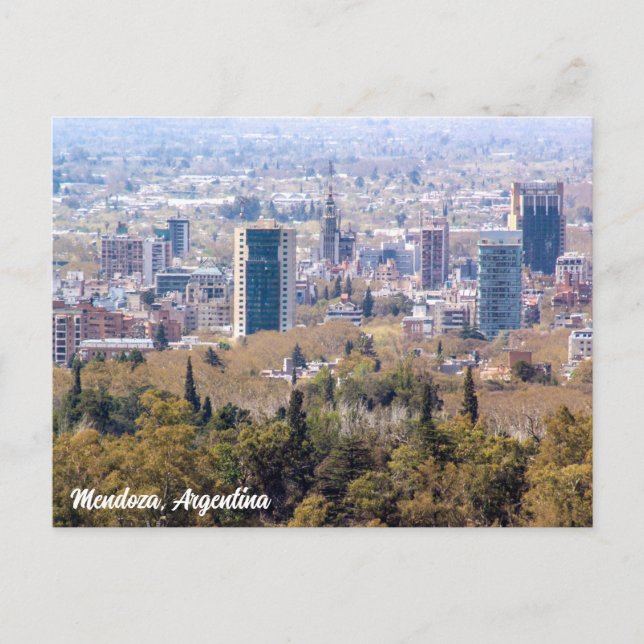 Mendoza, Argentinien Postkarte (Vorderseite)