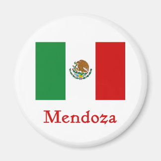 Mendoza mexikanische Flagge Magnet