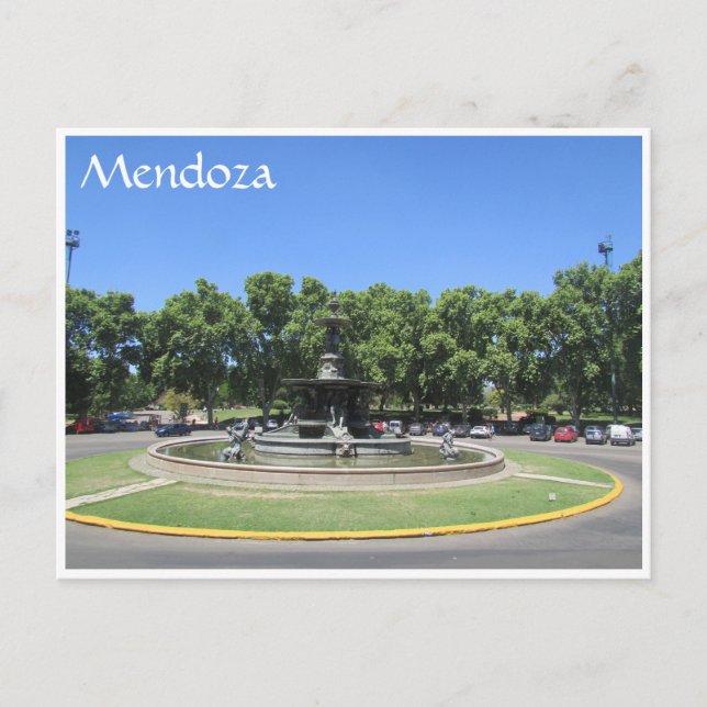 Mendoza Postkarte (Vorderseite)
