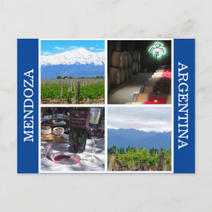 Mendoza-Szenen Postkarte