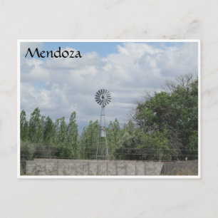 Mendoza Windmühle Postkarte