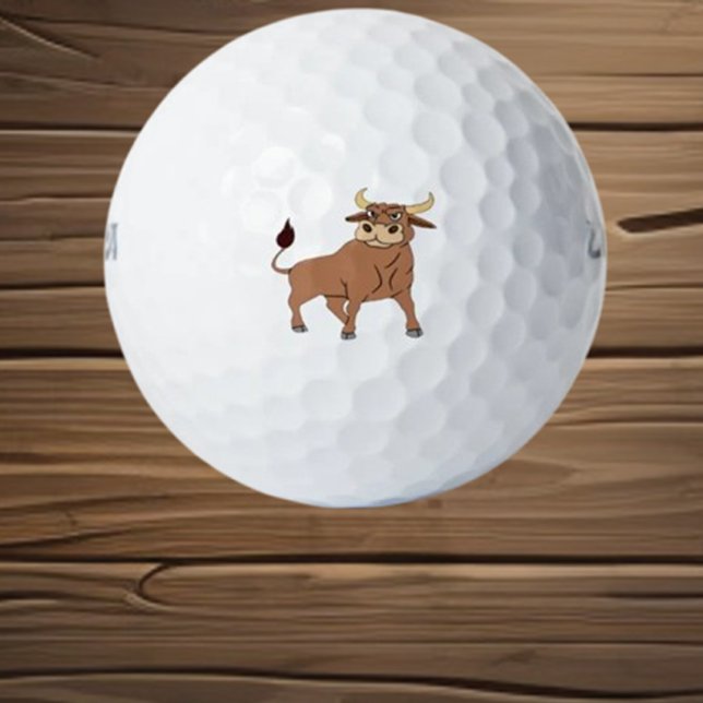 Menge der Bull GOLF BALLS Golfball (Discover hollow cow golf balls designed for safety and fun)