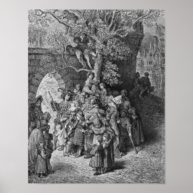 Menge der Zuschauer und Zuschauer an der Poster (Vorne)