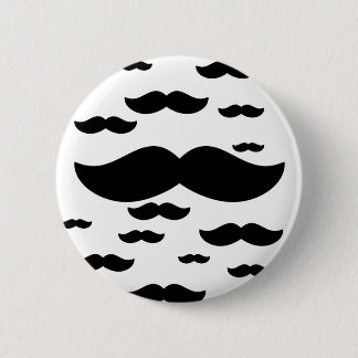 Menge des Schnurrbartes Button