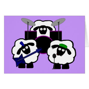 Menge versehen Karten mit einem Band