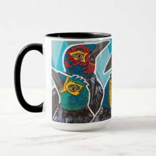 "Menge von Grackles" Tasse