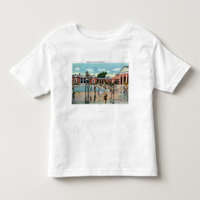 Mengen am Saratoga Wellness-Center-Swimmingpool Kleinkind T-shirt (Vorderseite)