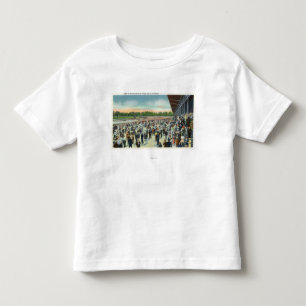 Mengen an Saratoga Rennstrecke u. Klubhaus Kleinkind T-shirt