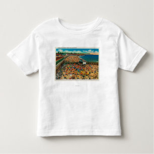 Mengen auf dem Strand, Sankt CruzSanta Cruz, CA Kleinkind T-shirt
