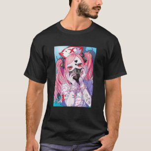 Menhera Anime Girl Yume Kawaii Edgy Pastel Goth Wa T-Shirt