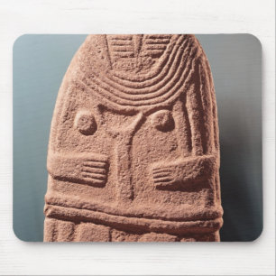 Menhirstatue no.4, vom Heiligen-Sernins-sur-Rance Mousepad