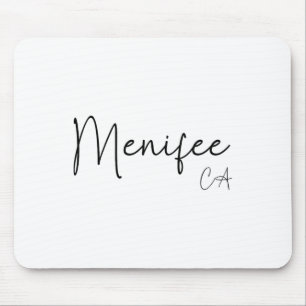 Menifee Kalifornien Ca Retro Mousepad