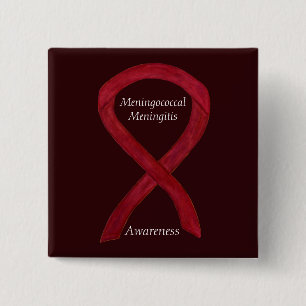 Meningokokken Meningitis Sensibilisierungskampagne Button