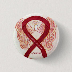 Meningokokken Meningitis Sensibilisierungskampagne Button