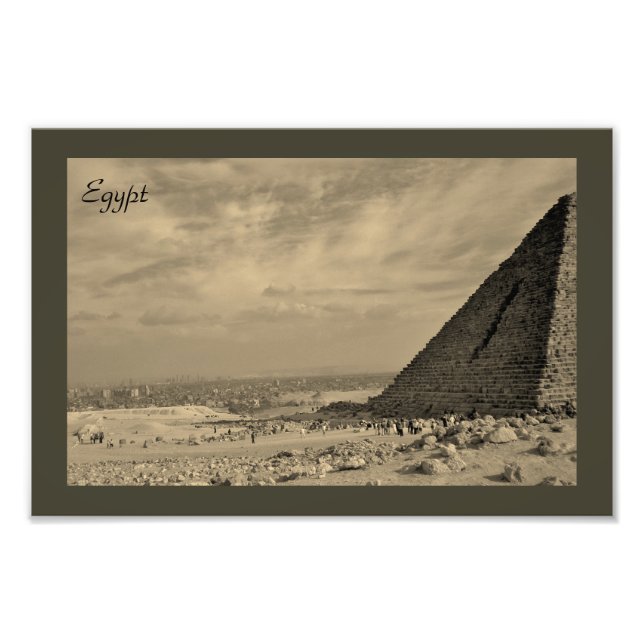 Menkaure Pyramid Fotodruck (Vorne)