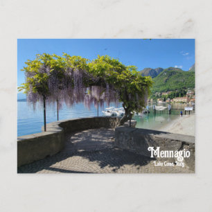 Mennagio Wisteria Postkarte