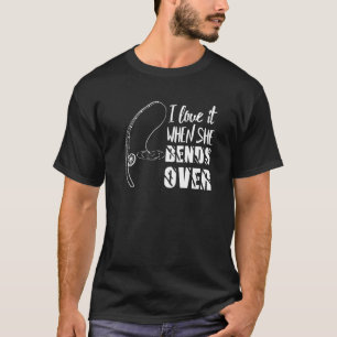 Menne Fischen Bassforelle Angelrute T-Shirt