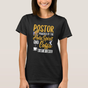 Mennenpastor mit dem Heiligen Geist und Kaffee T-Shirt