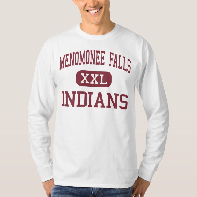 Menomonee Falls - amerikanischer Ureinwohner - T-Shirt (Vorderseite)