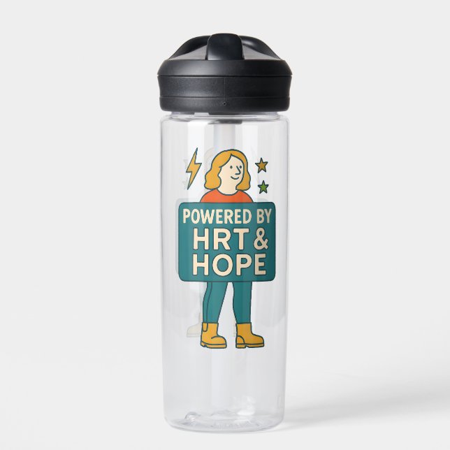 Menopause-Geschenk für Unterwegs Trinkflasche (Vorderseite)