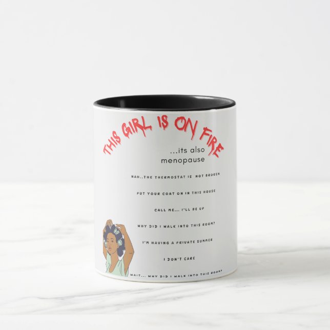 Menopause-Tasse Tasse (Zentrum)