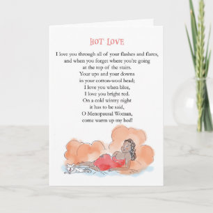 Menopause Valentinstagskarte  Karte