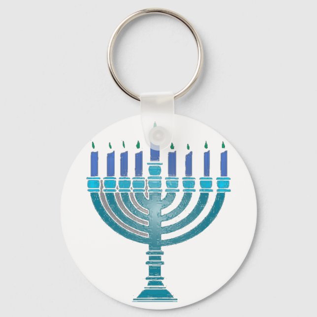 MENORAH 4 SCHLÜSSELANHÄNGER (Vorderseite)