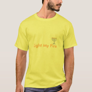 Menorah Chanukka Licht mein Feuert-shirt T-Shirt