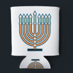 Menorah Dosenkühler<br><div class="desc">Menorah für Hannukah</div>