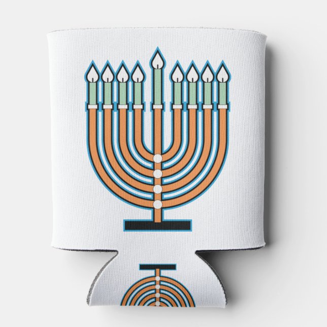 Menorah Dosenkühler (Rückseite)