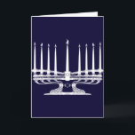 Menorah Feiertagskarte<br><div class="desc">Original Artwork von Thedustyphoenix.</div>