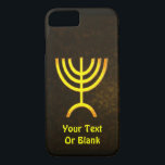 Menorah Flame Case-Mate iPhone Hülle<br><div class="desc">Eine braune und goldene digitale Darstellung der jüdischen siebenverzweigten Menorah (Hebräisch: מְ נ וֹ רָ ‎). Fügen Sie Ihren eigenen Text hinzu. Die siebenverzweigte Menorah, die im tragbaren Set von Moses in der Wildnis und später im Tempel in Jerusalem verwendet wird, ist seit der Antike ein Symbol des Judentums und...</div>