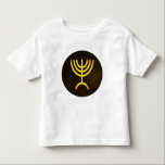 Menorah Flame Kleinkind T-shirt<br><div class="desc">Eine digitale Darstellung der jüdischen siebenverzweigten Menorah (Hebräisch: מְ נ וֹ רָ ). Die siebenverzweigte Menorah, die im tragbaren Set von Moses in der Wildnis und später im Tempel in Jerusalem verwendet wird, ist seit der Antike ein Symbol des Judentums und das Emblem des modernen Staat Israel. Der Kohanim zündete...</div>