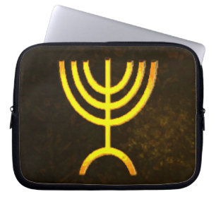 Menorah Flame Laptopschutzhülle