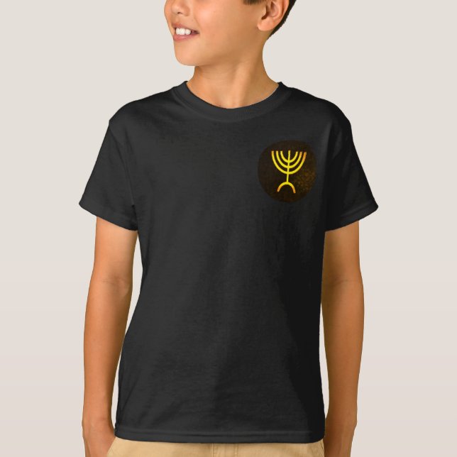 Menorah Flame T-Shirt (Vorderseite)
