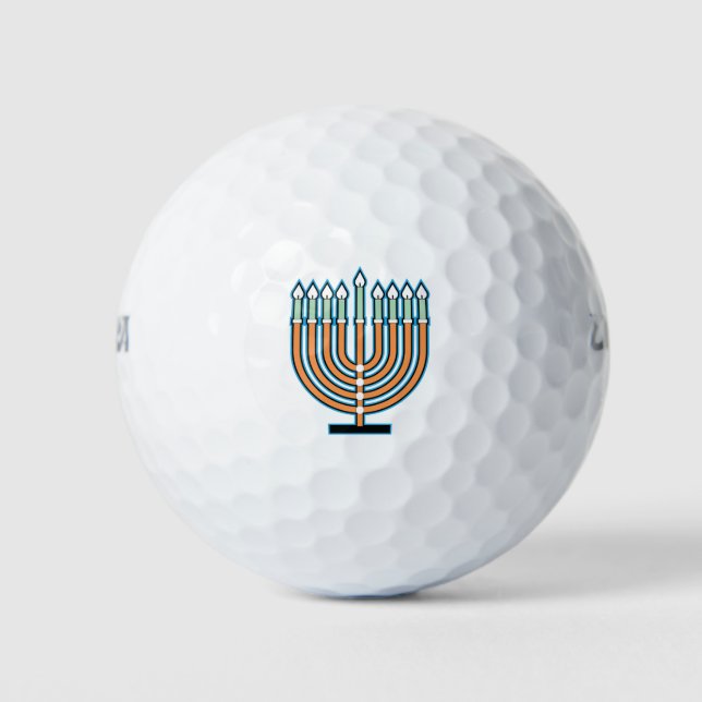 Menorah Golfball (Vorderseite)