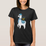 Menorah Hanukkah Llama Niedlich Alpaca Chanukah Ch T-Shirt<br><div class="desc">Menorah Hanukkah Llama Niedlich Alpaca Chanukah Weihnachten Pajama 1.</div>