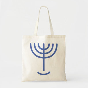 Menorah Icon Tragetasche