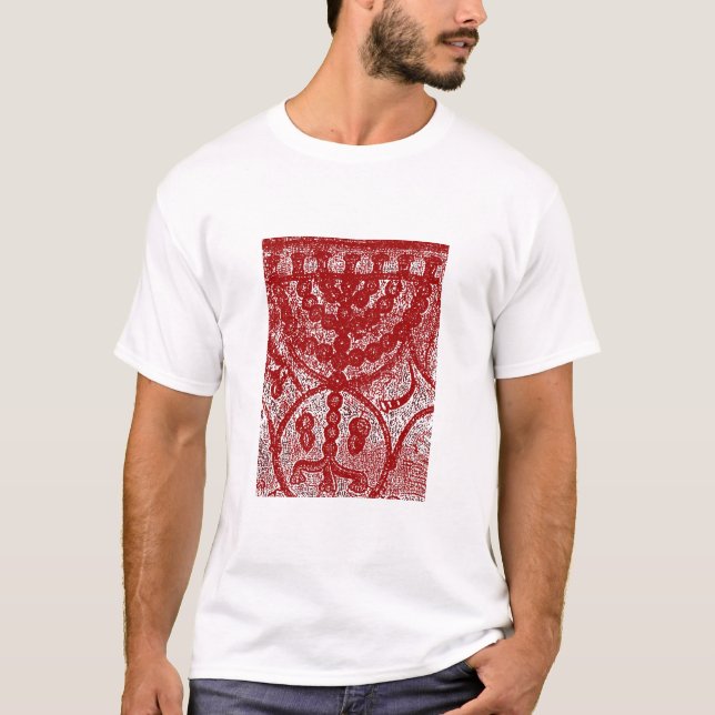 Menorah Mosaik T-Shirt (Vorderseite)