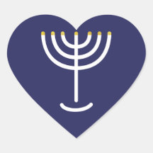 Menorah Navy Gold Graphic