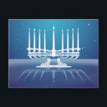 Menorah Postkarte<br><div class="desc">Original Kunst von Thedustyphoenix.</div>