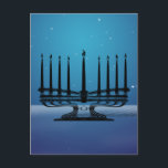 Menorah Postkarte<br><div class="desc">Original Artwork von Thedustyphoenix.</div>