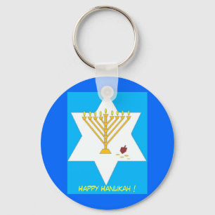 Menorah Schlüsselkette Schlüsselanhänger