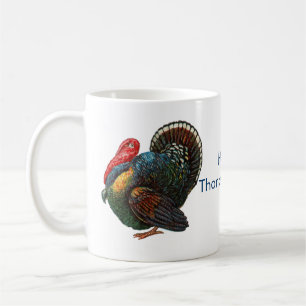Menorah und Kaffee-Tasse der Türkei Thanksgivukka Tasse