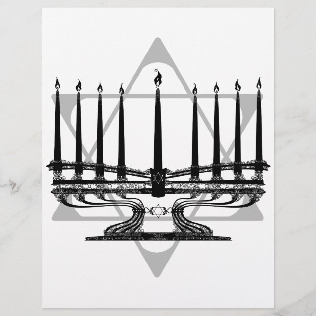 Menorah und Star I (Vorderseite)