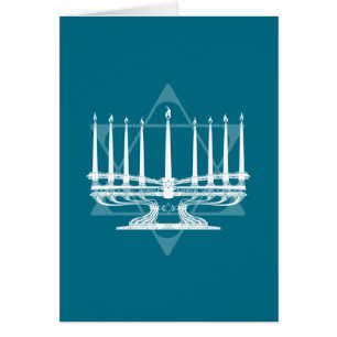 Menorah und Stern IV