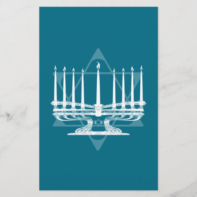 Menorah und Stern IV (Vorderseite)